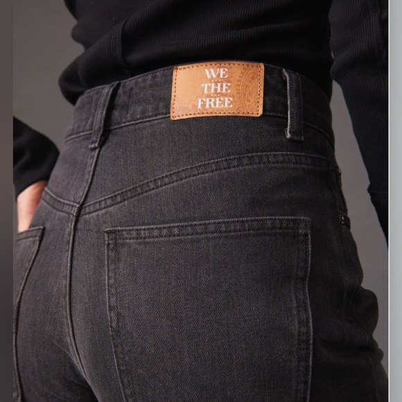 Free People Denim - Free People We The Free The Pacifica High Rise Slim Straight Leg Jean